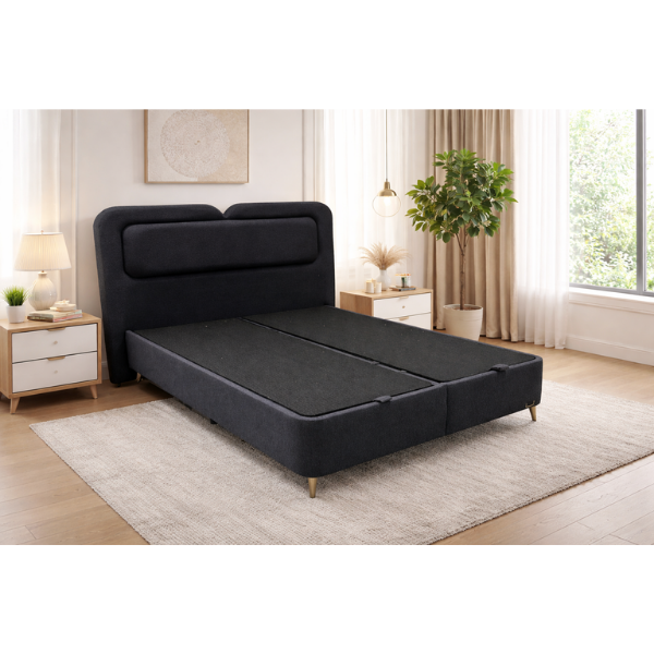 Navy Club - BASE & HEADBOARD