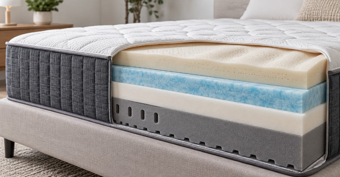 What Do the Foam Layers Inside a Mattress Do?